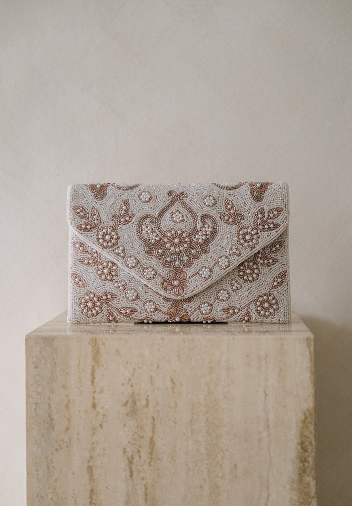 Before Sunrise Beaded Handbag (Preorder)