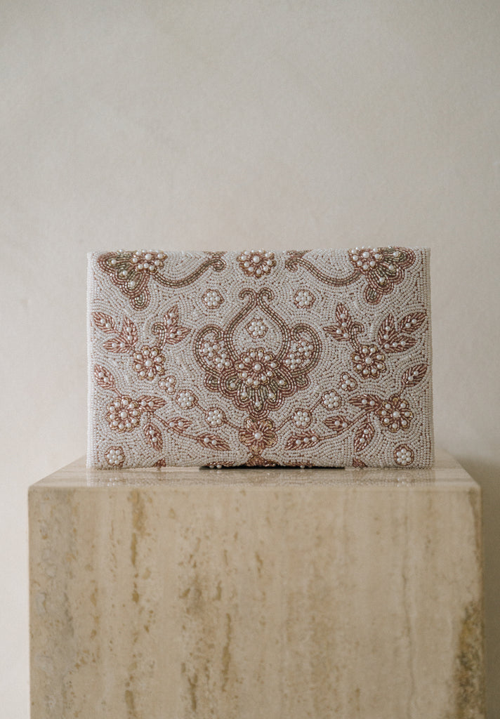 Before Sunrise Beaded Handbag