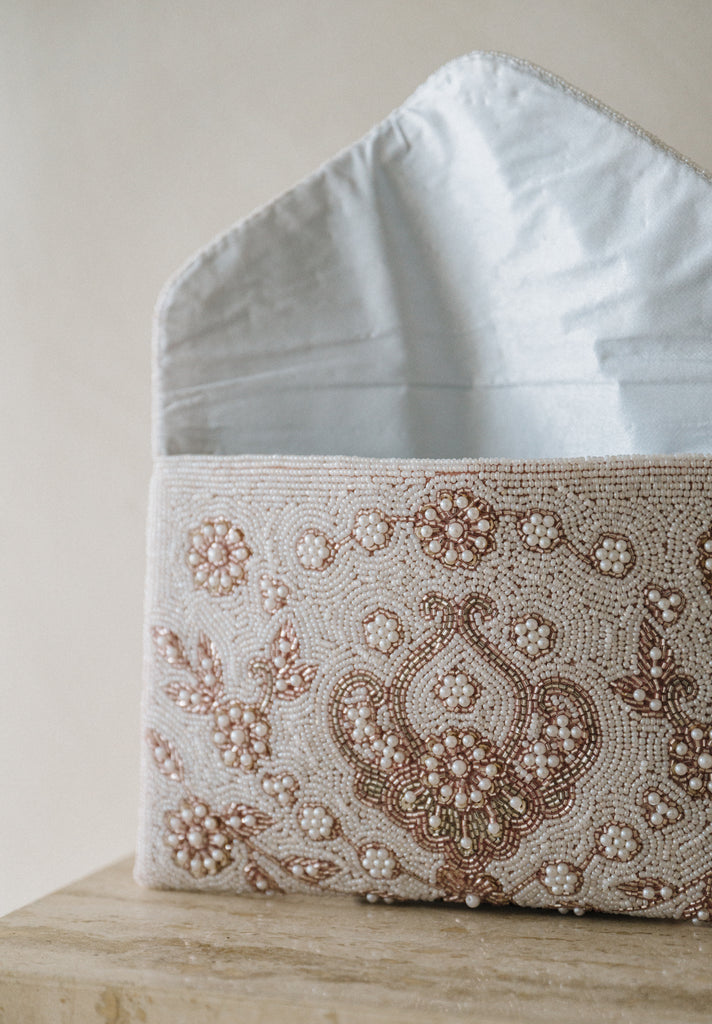 Before Sunrise Beaded Handbag