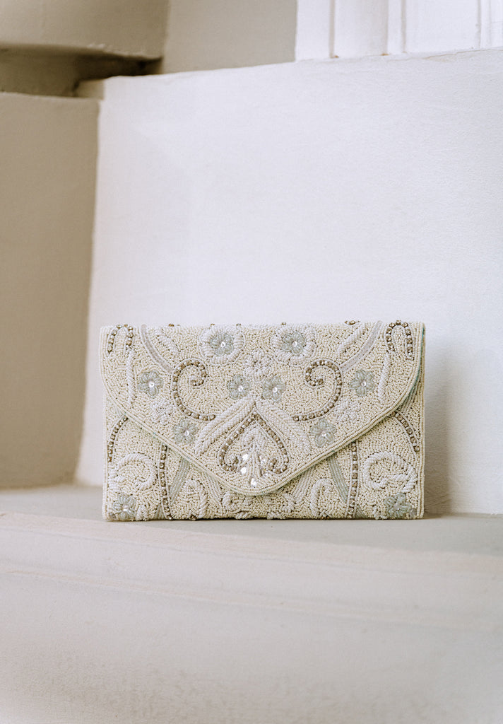 Love and Light Beaded Handbag