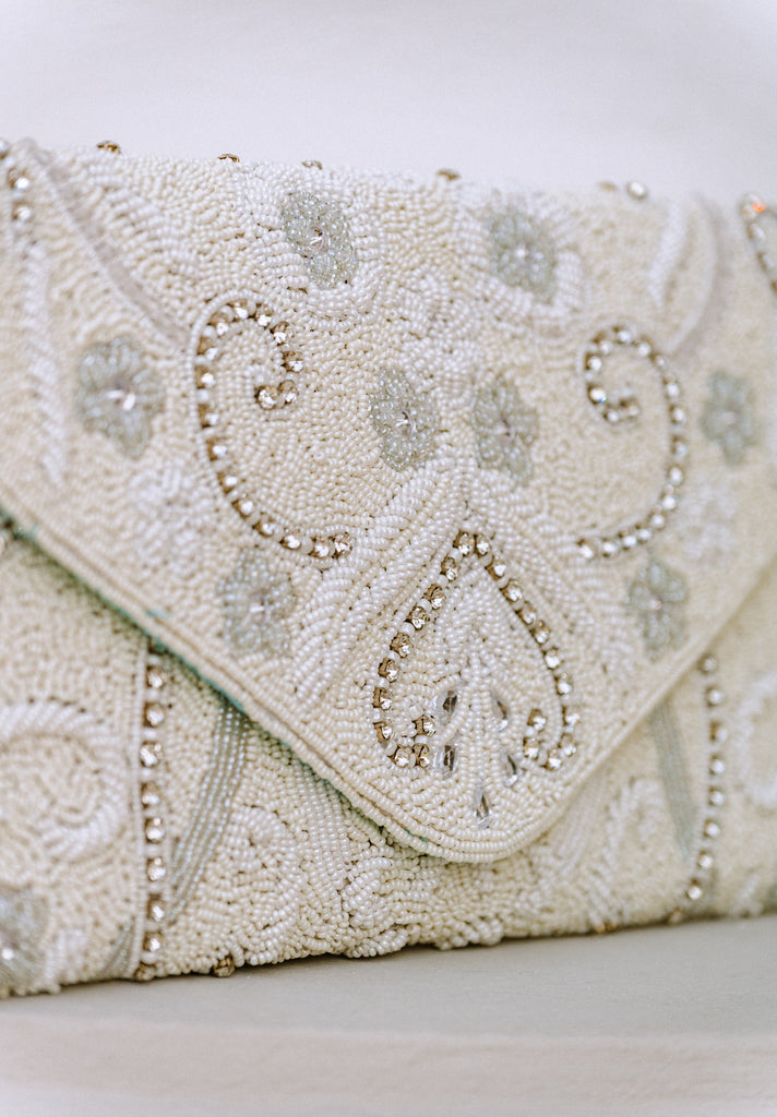 Love and Light Beaded Handbag