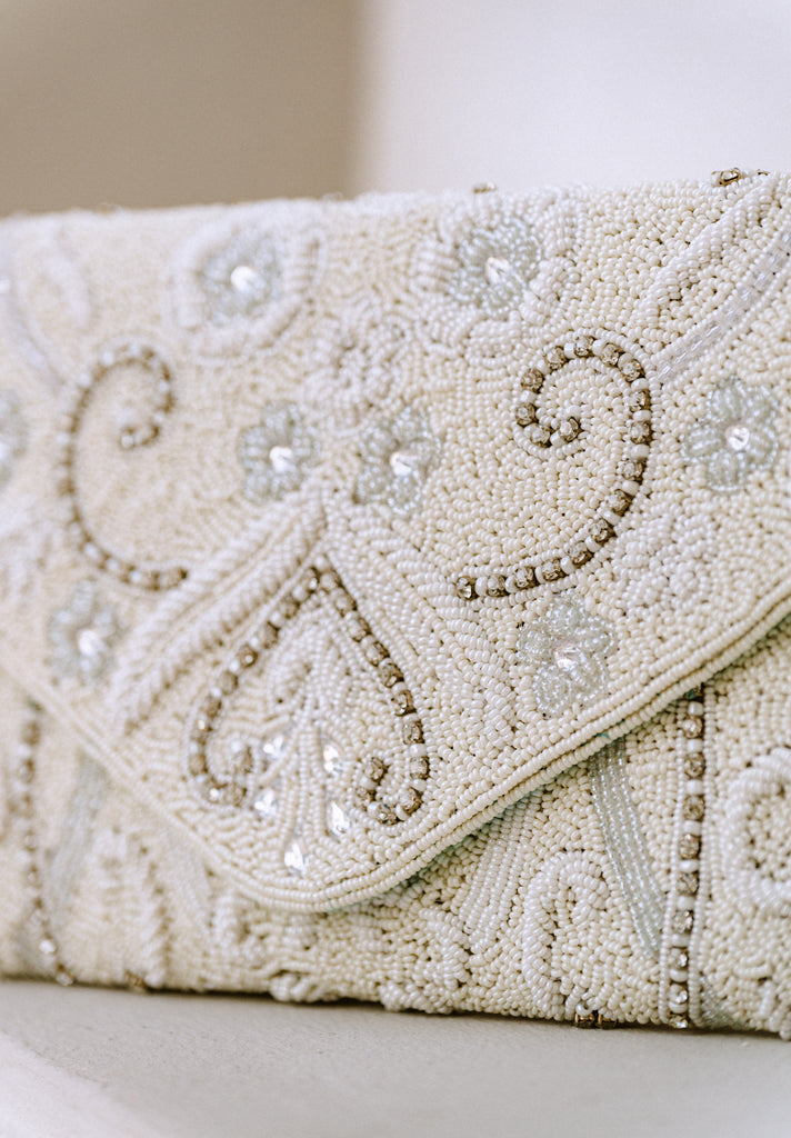 Love and Light Beaded Handbag