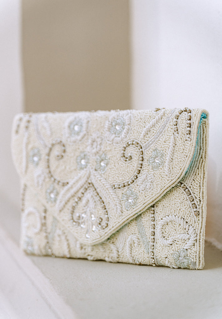 Love and Light Beaded Handbag