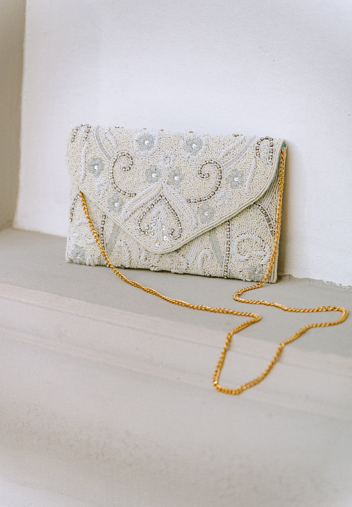 Love and Light Beaded Handbag