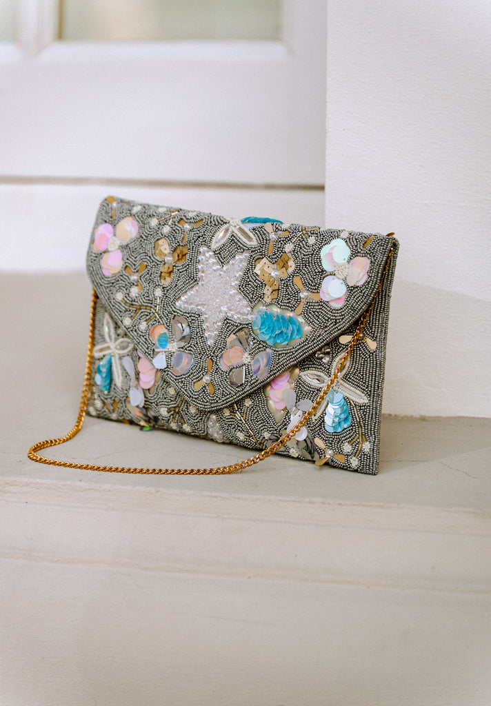 On Cloud Nine Beaded Crossbody (Preorder)