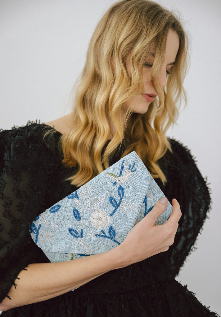 Light and Dreams Beaded Crossbody