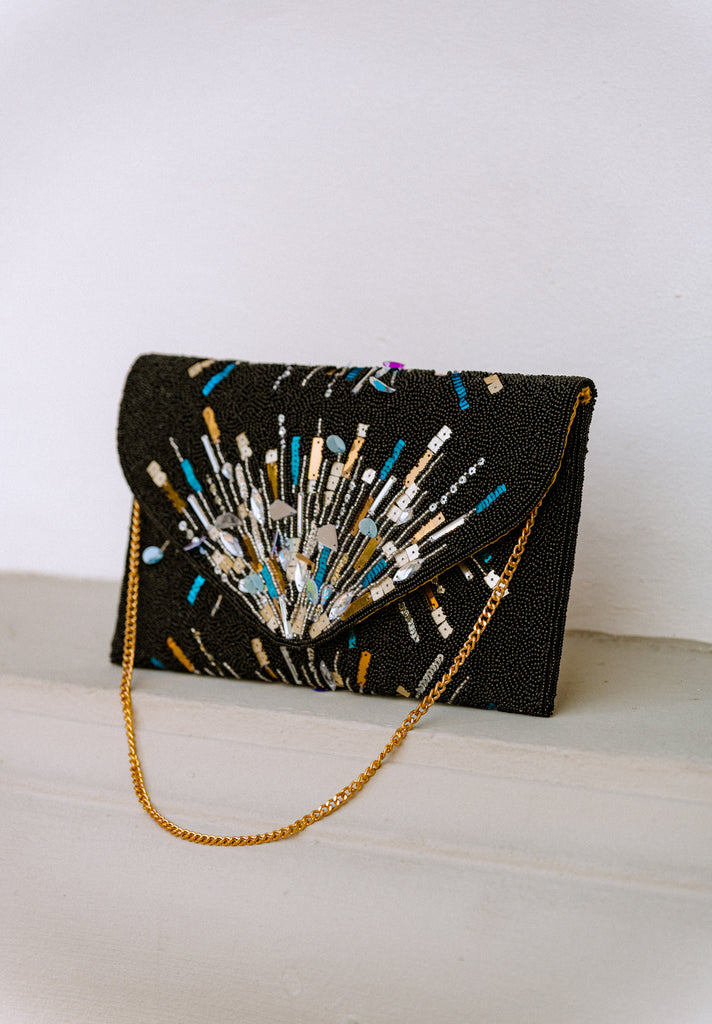 Twilight Skies Beaded Crossbody (Preorder)