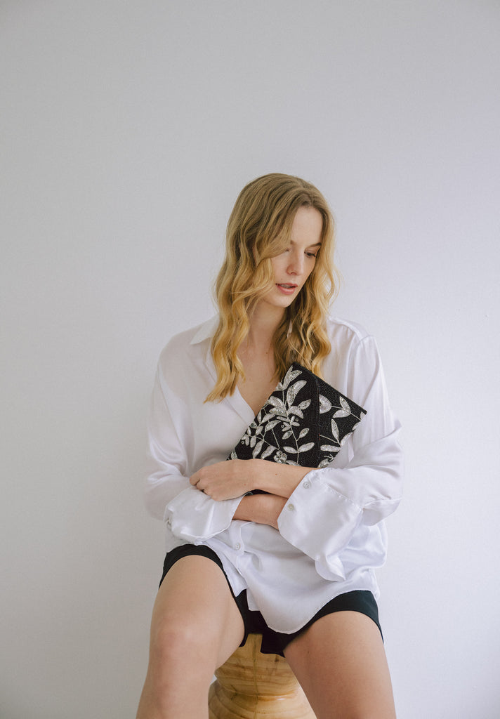 Moonlit Nights Beaded Crossbody