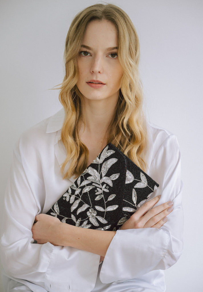 Moonlit Nights Beaded Crossbody