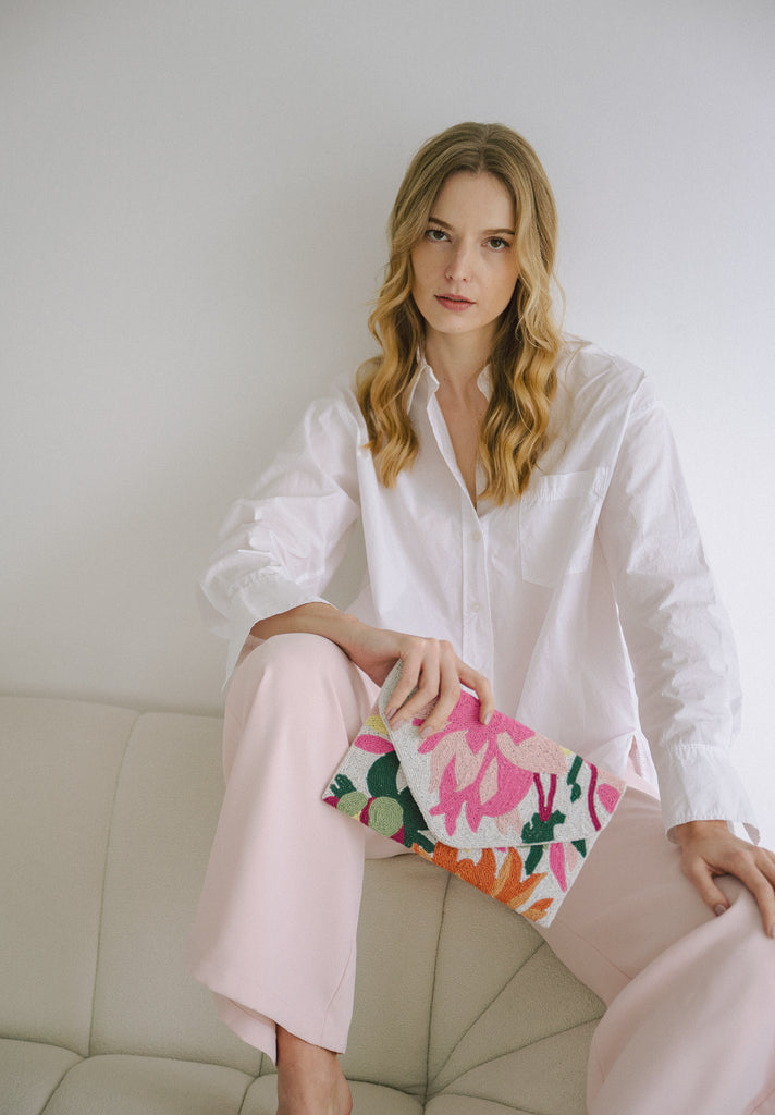 Candied Fields Beaded Crossbody (Preorder)