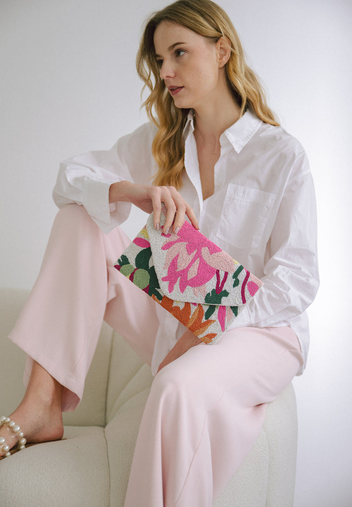 Candied Fields Beaded Crossbody (Preorder)