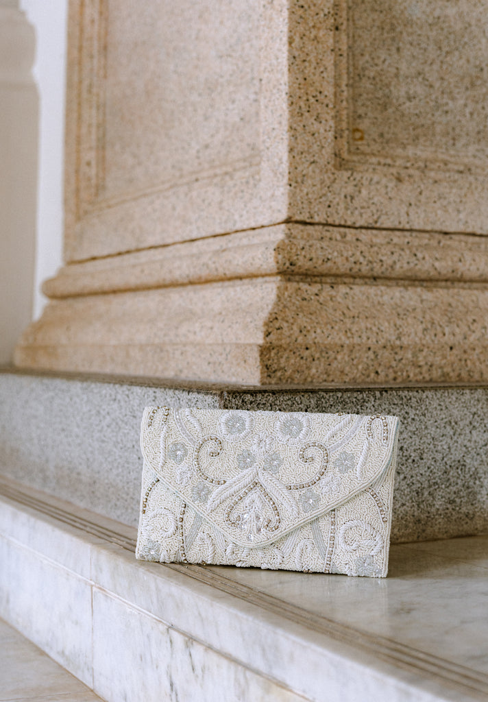 Love and Light Beaded Handbag