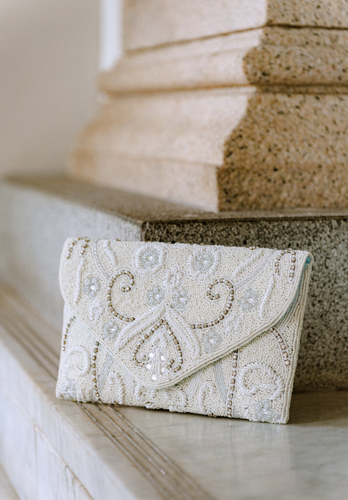 Love and Light Beaded Handbag