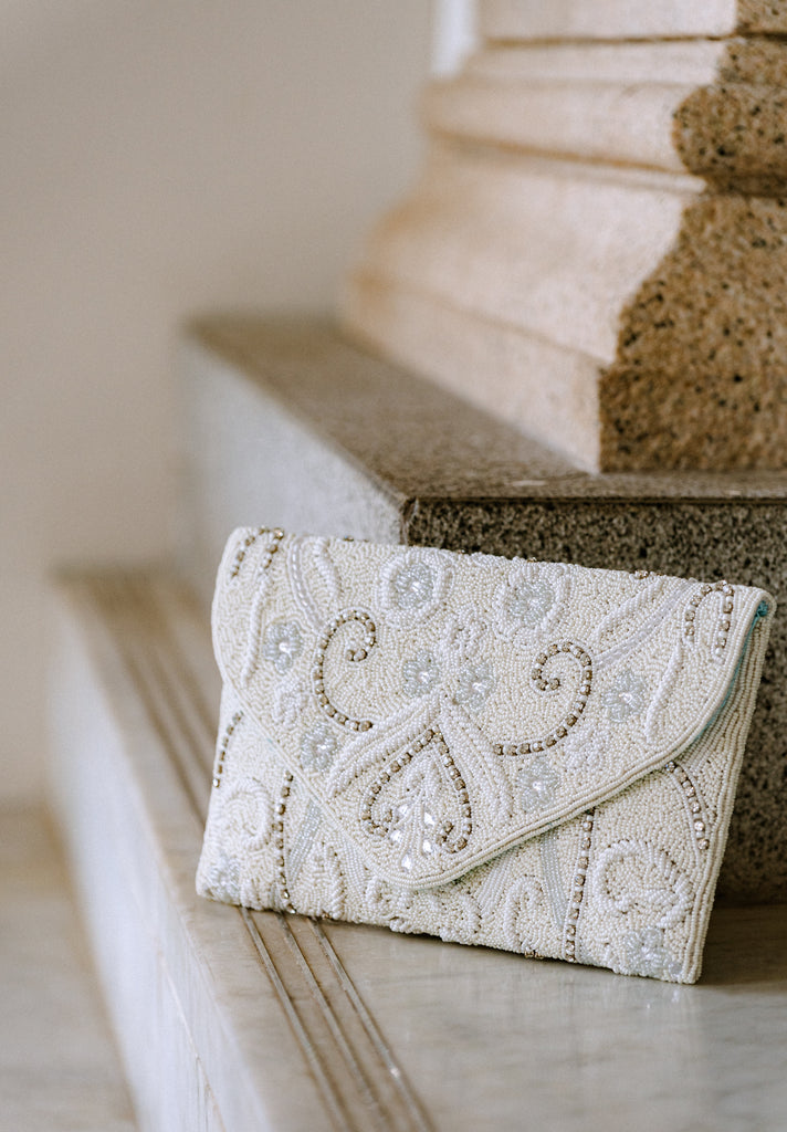 Love and Light Beaded Handbag