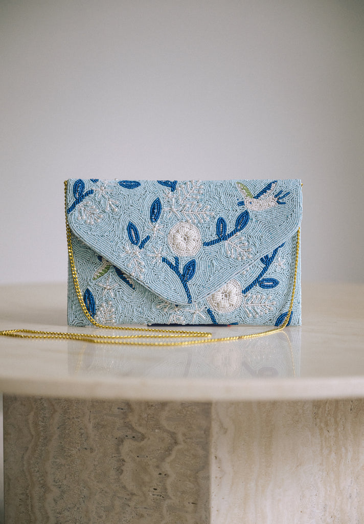 Light and Dreams Beaded Crossbody