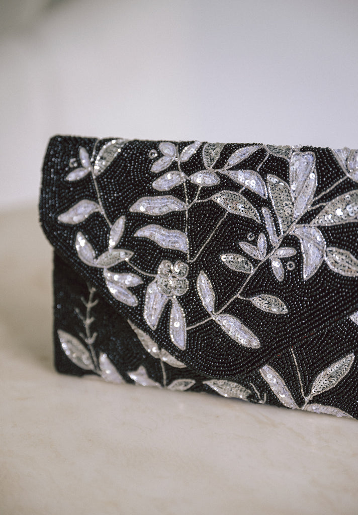 Moonlit Nights Beaded Crossbody
