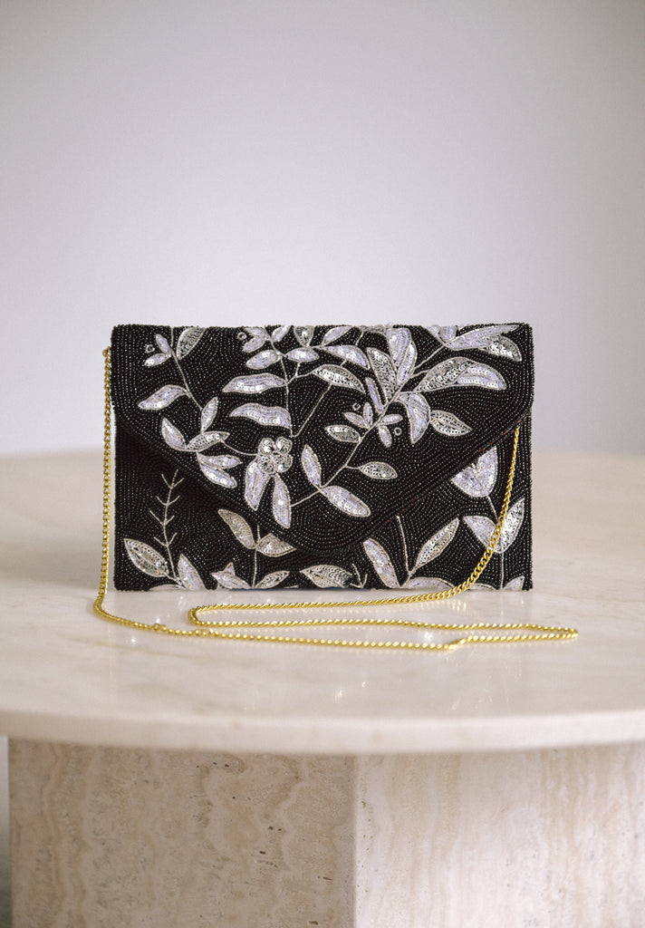 Moonlit Nights Beaded Crossbody