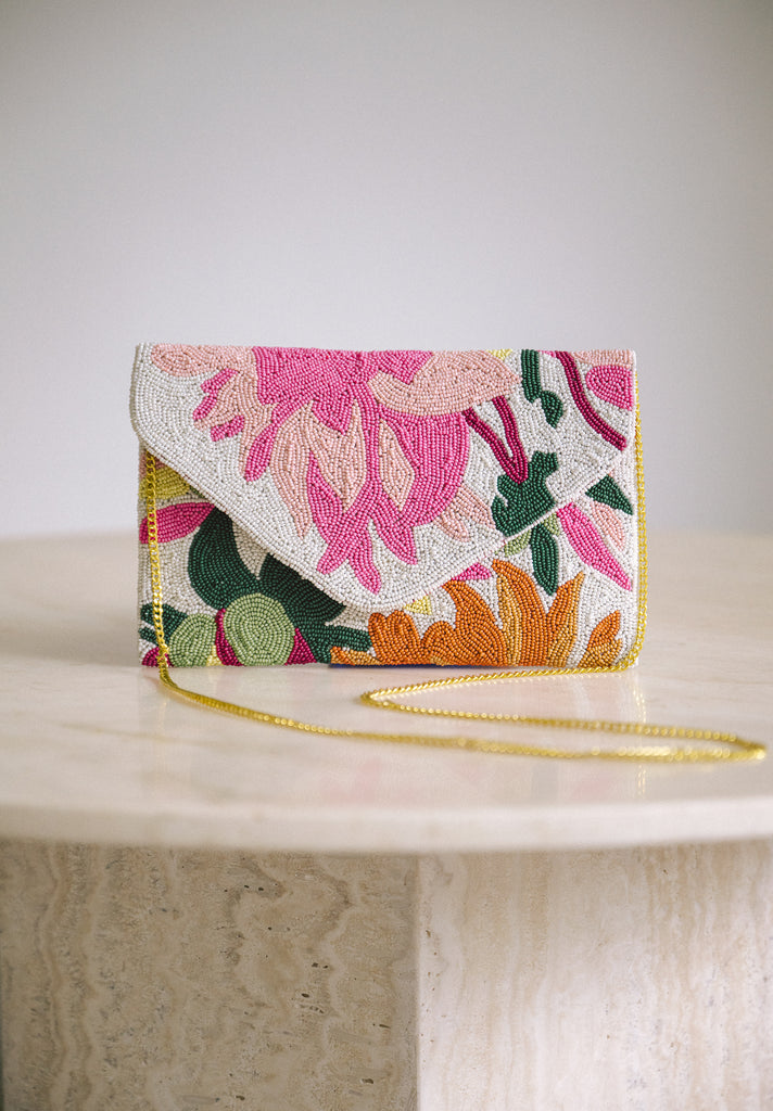 Candied Fields Beaded Crossbody (Preorder)