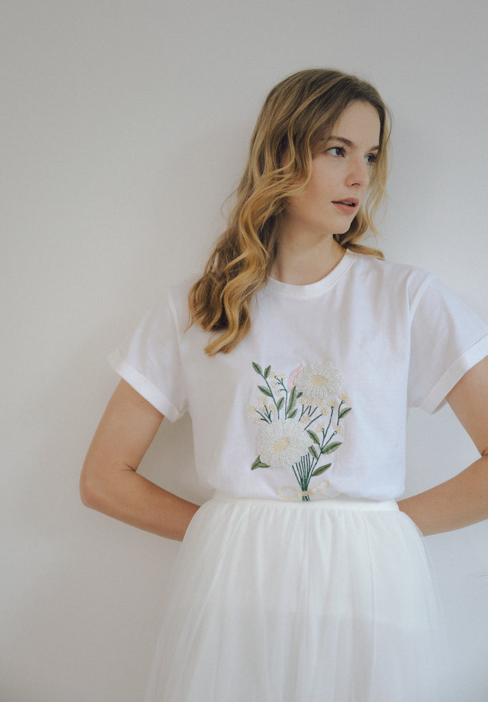 Sunlit Days Handbeaded Top