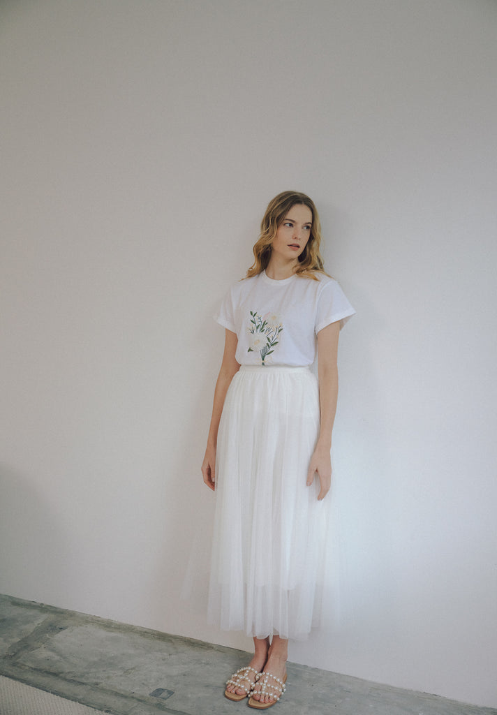 Sunlit Days Handbeaded Top