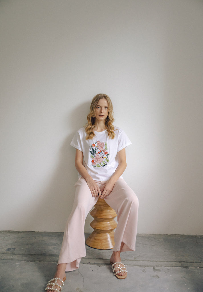 Wildflowers Handbeaded Top (Preorder)