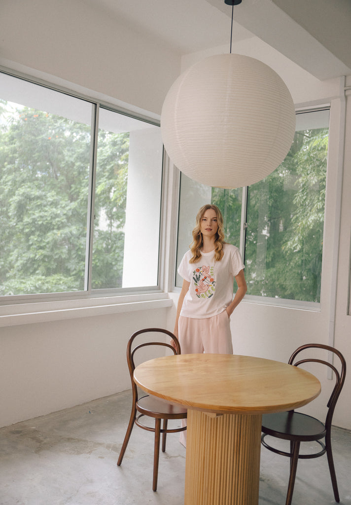 Wildflowers Handbeaded Top (Preorder)