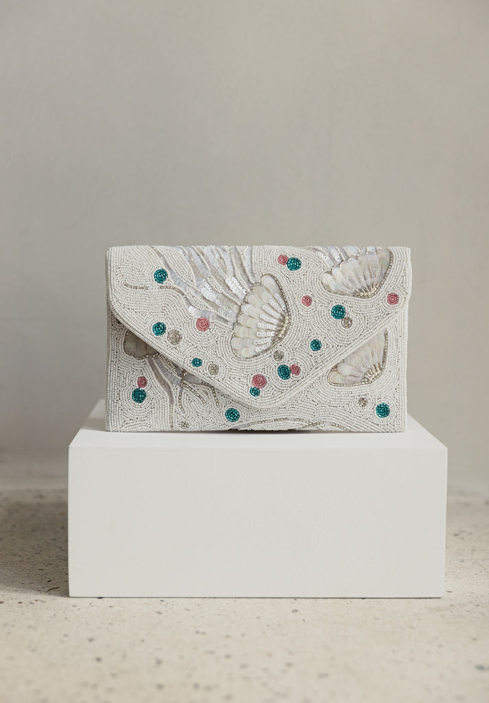 Jellyfish Beaded Handbag (Preorder)