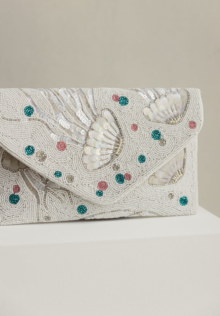 Jellyfish Beaded Handbag (Preorder)