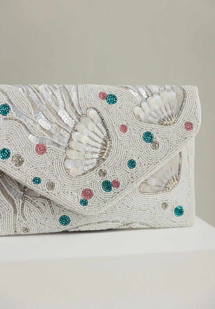 Jellyfish Beaded Handbag (Preorder)