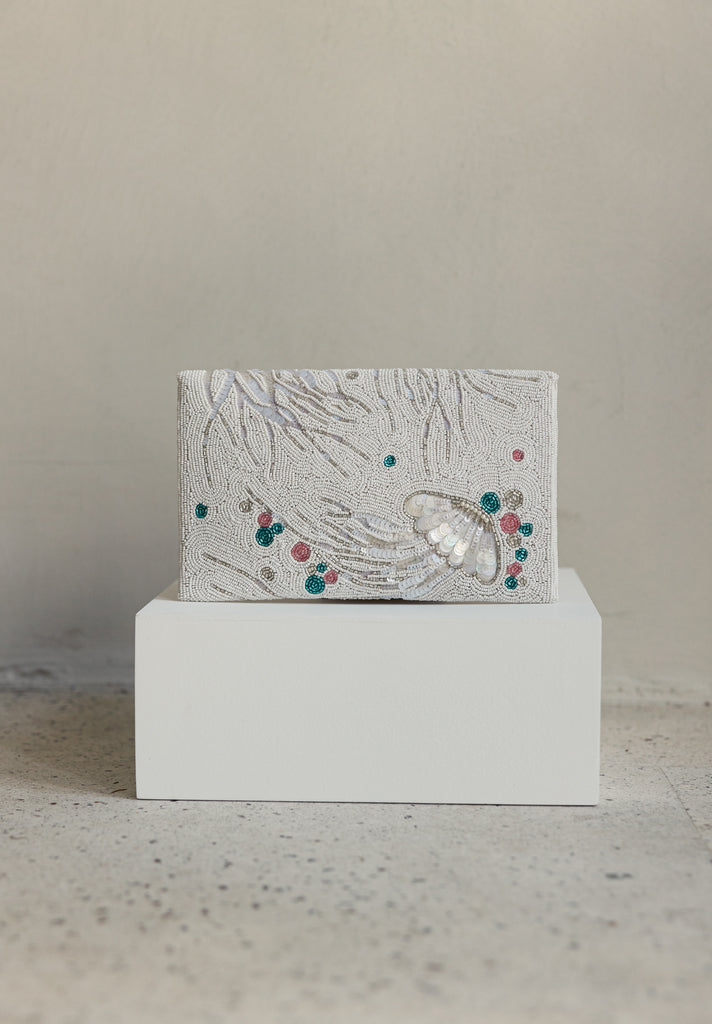 Jellyfish Beaded Handbag (Preorder)