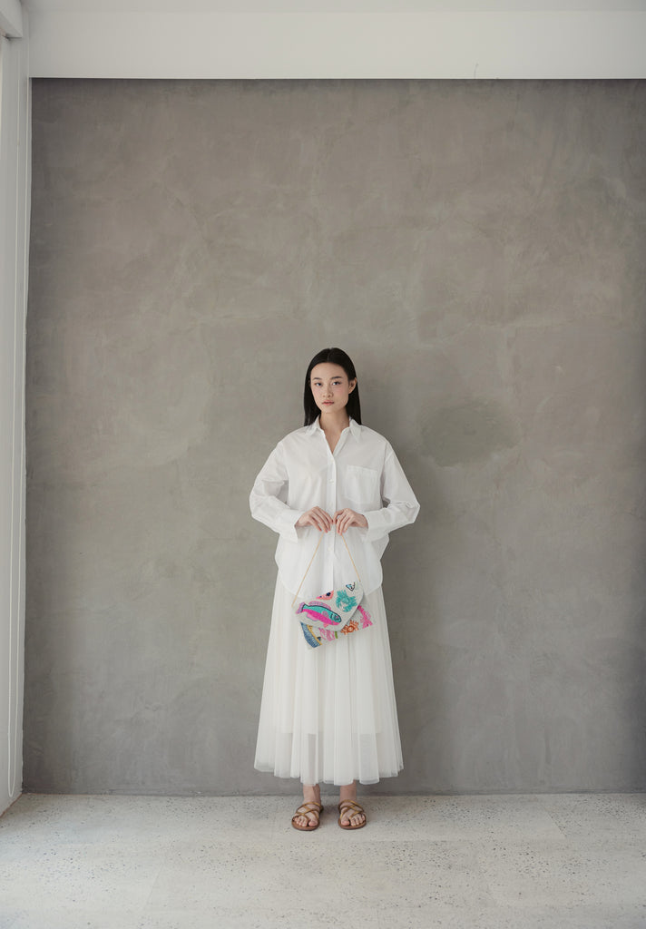 Sea Life Beaded Handbag