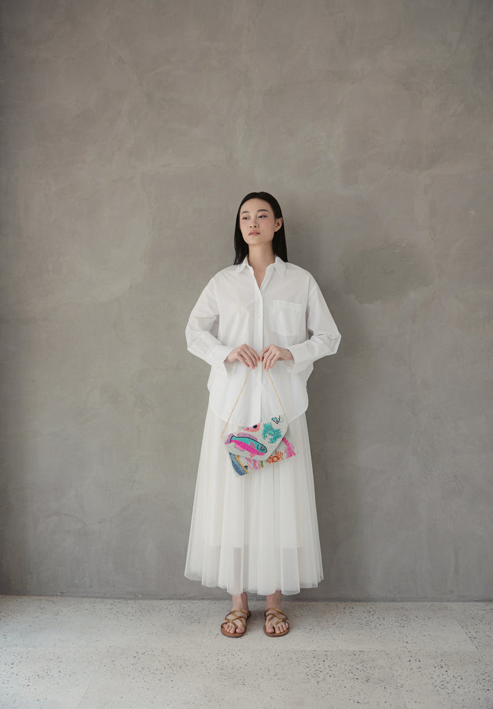 Sea Life Beaded Handbag