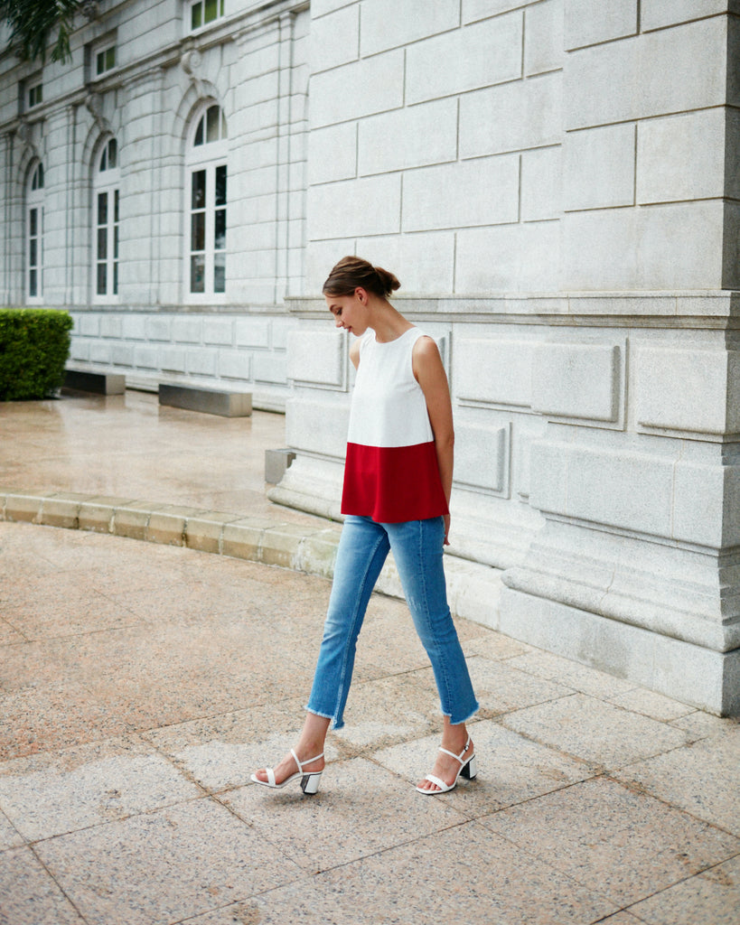 Colourblock Tank Top