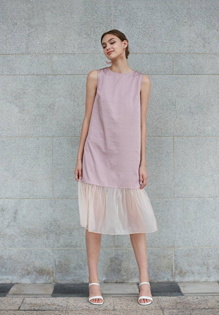 Organza Midi Dress