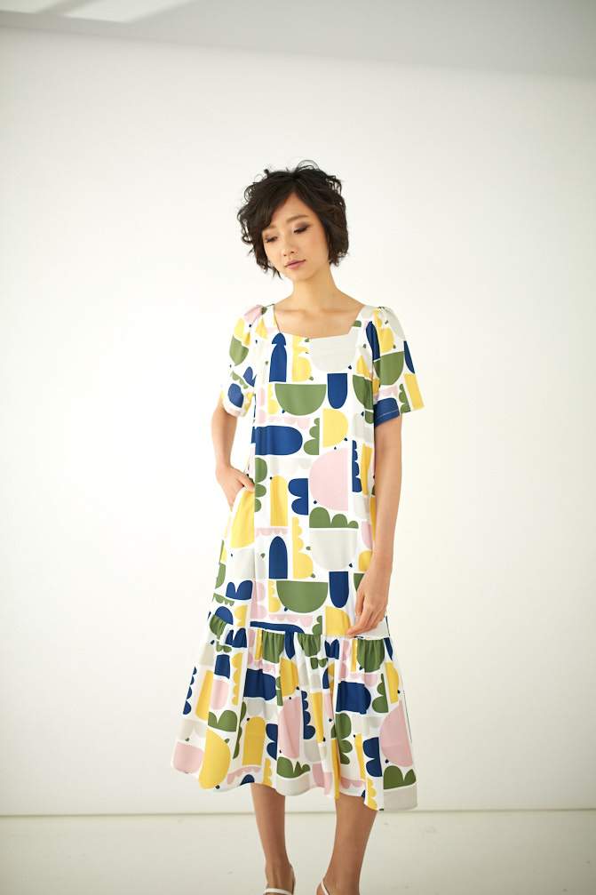 Dinosaur Ruffled Dress