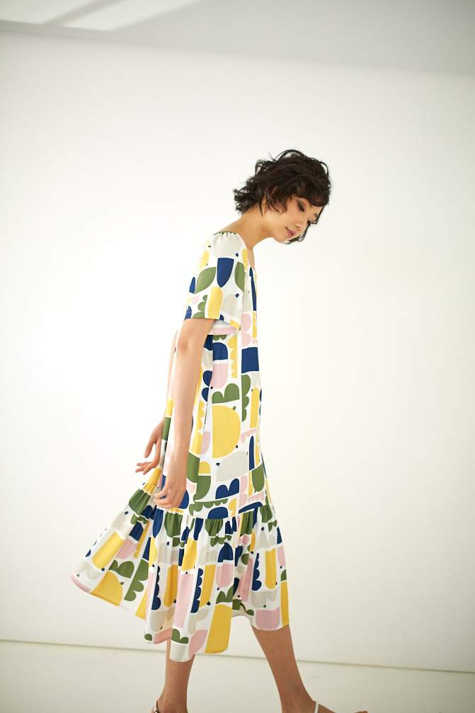 Dinosaur Ruffled Dress