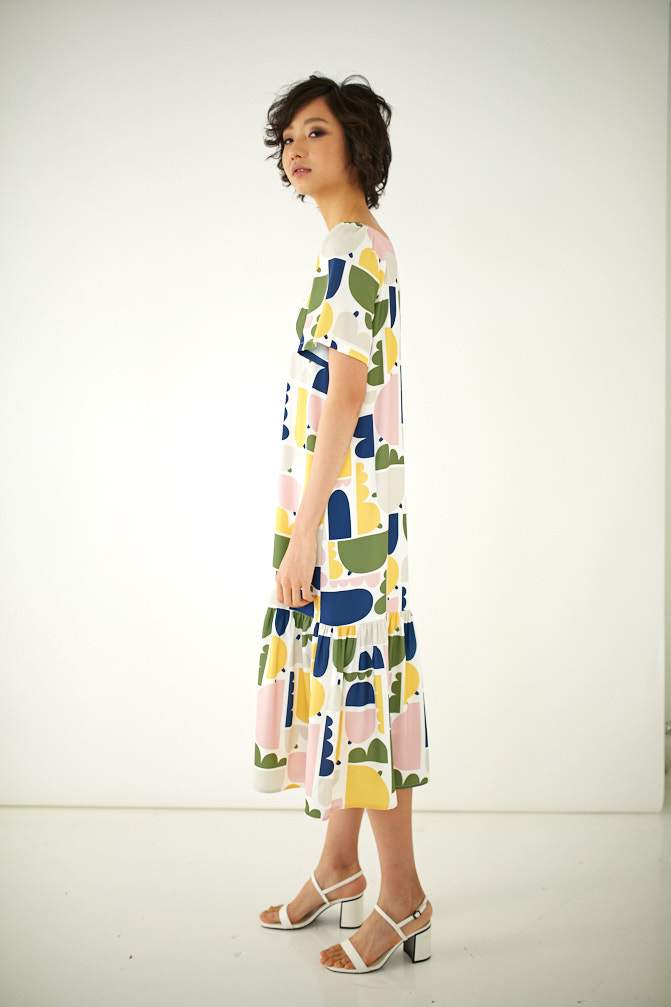 Dinosaur Ruffled Dress