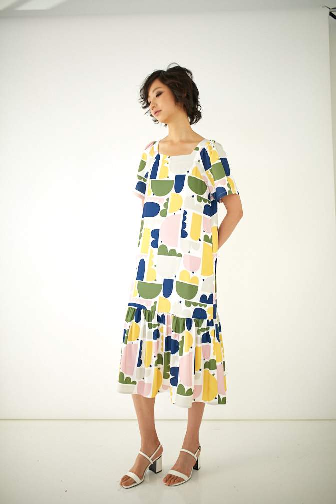 Dinosaur Ruffled Dress