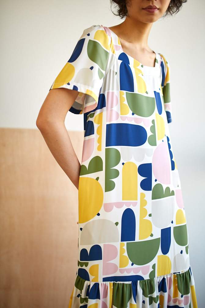 Dinosaur Ruffled Dress