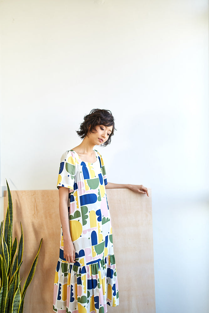 Dinosaur Ruffled Dress