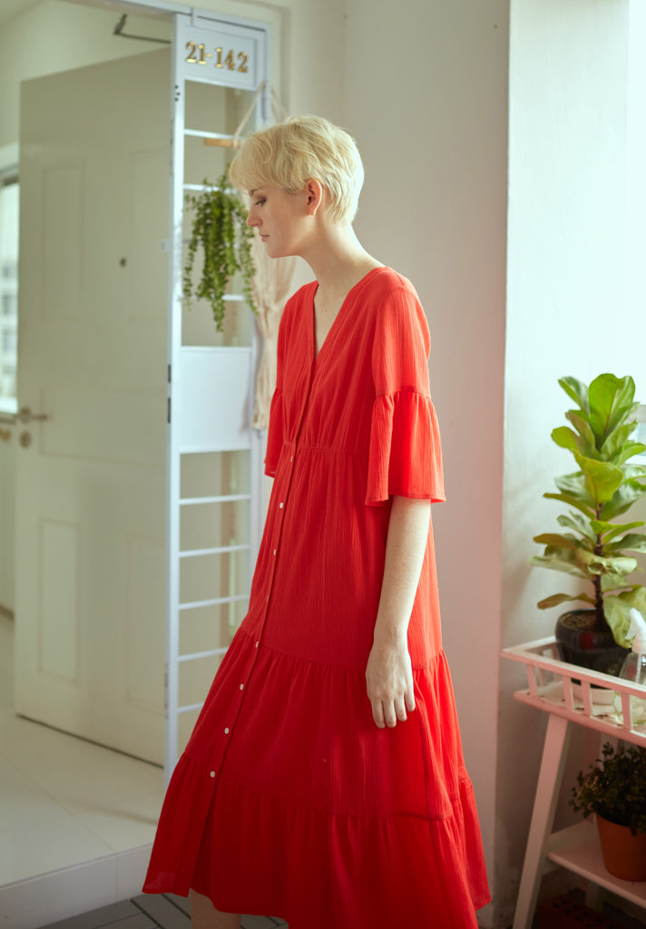 Textured Resort Dress (Preorder)