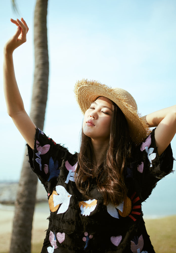 Garden Embroidered Blouse