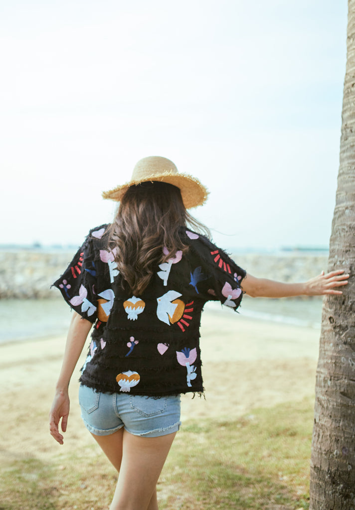 Garden Embroidered Blouse