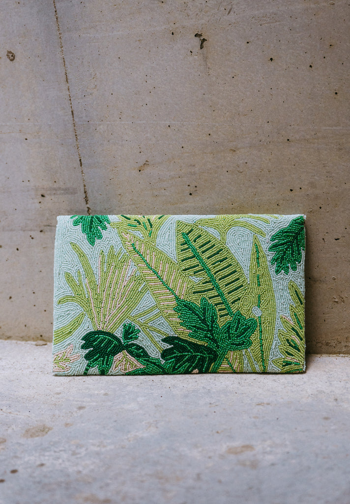 Botanical Bouquet Beaded Handbag (Preorder)