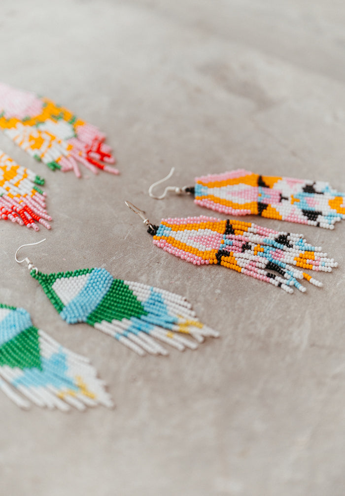 Rainbow Chandelier Earrings