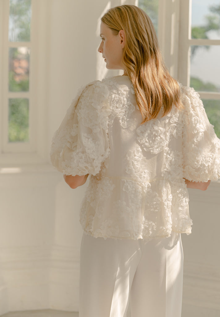Petal Applique Top