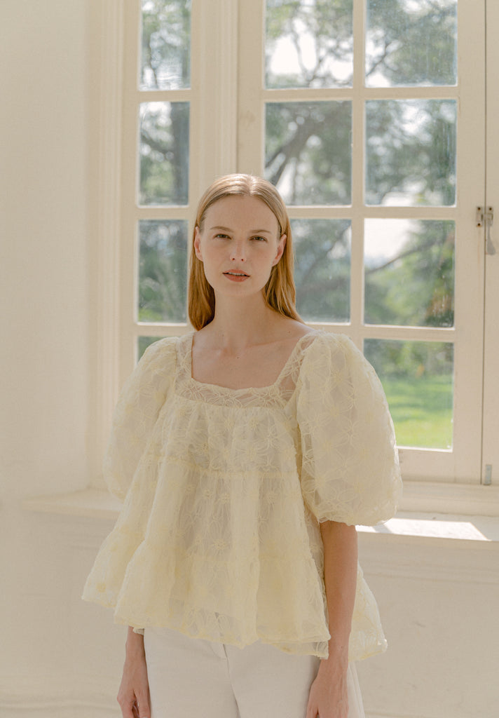 Daisy Ruffled Top