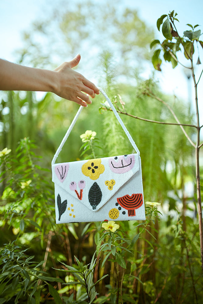 Myriam's Garden Beaded Clutch (Limited Edition)