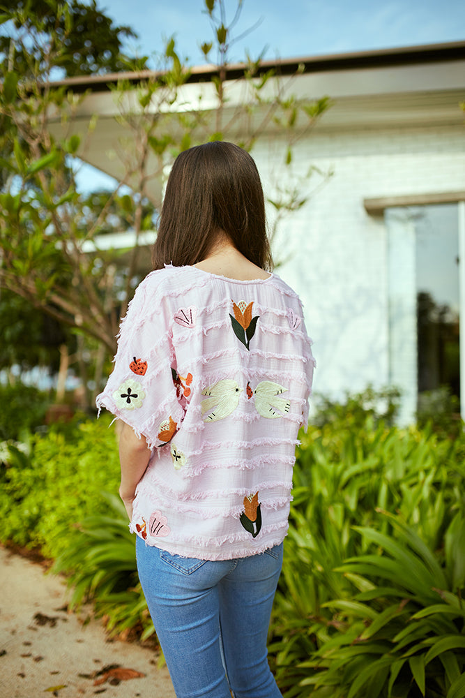 Garden Textured Blouse