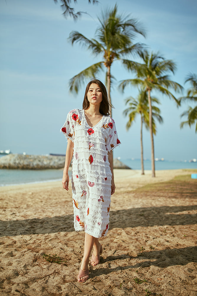 Garden Embroidered Dress